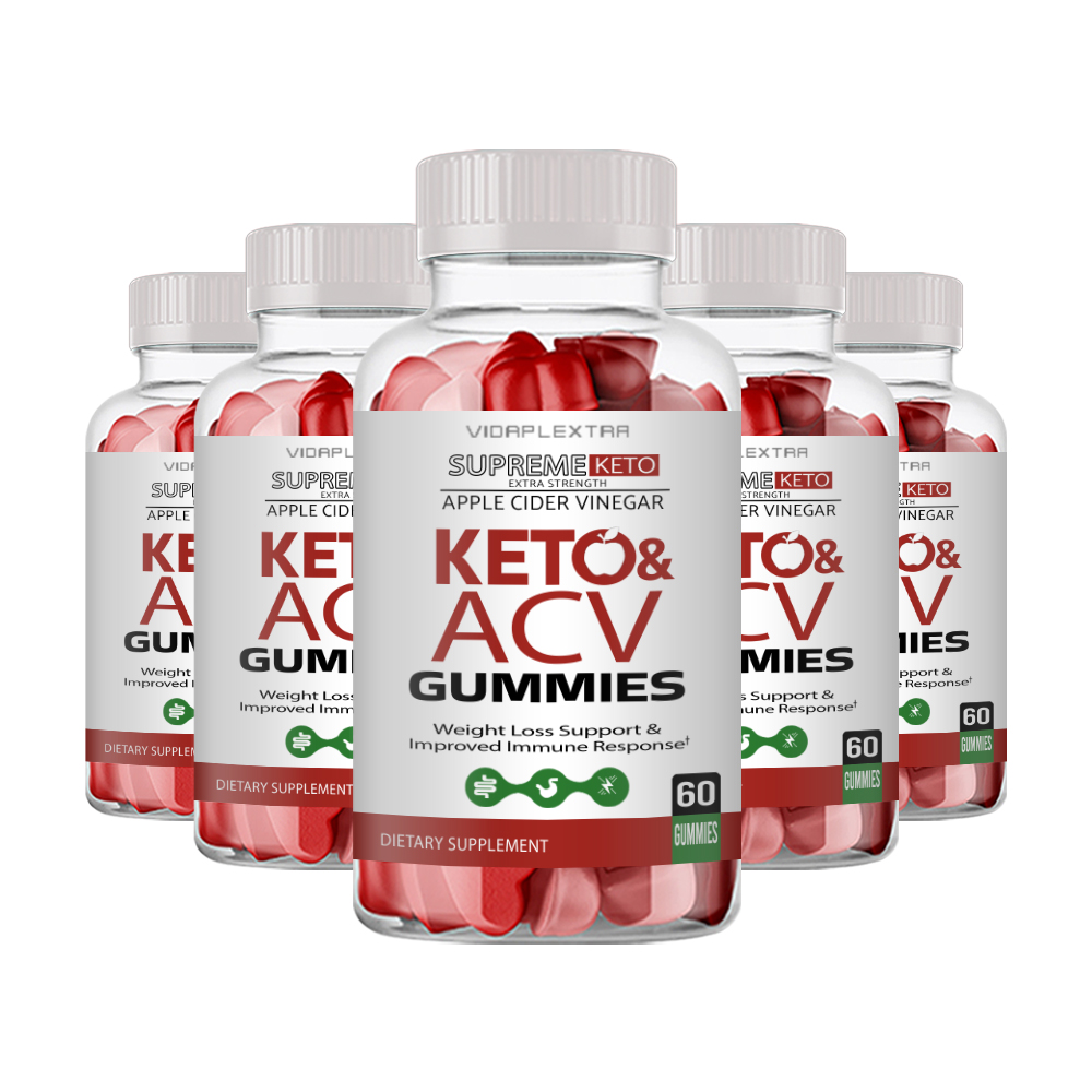 5 Pack)SupremeKeto - Supreme Keto ACV Gummies - Walmart.com