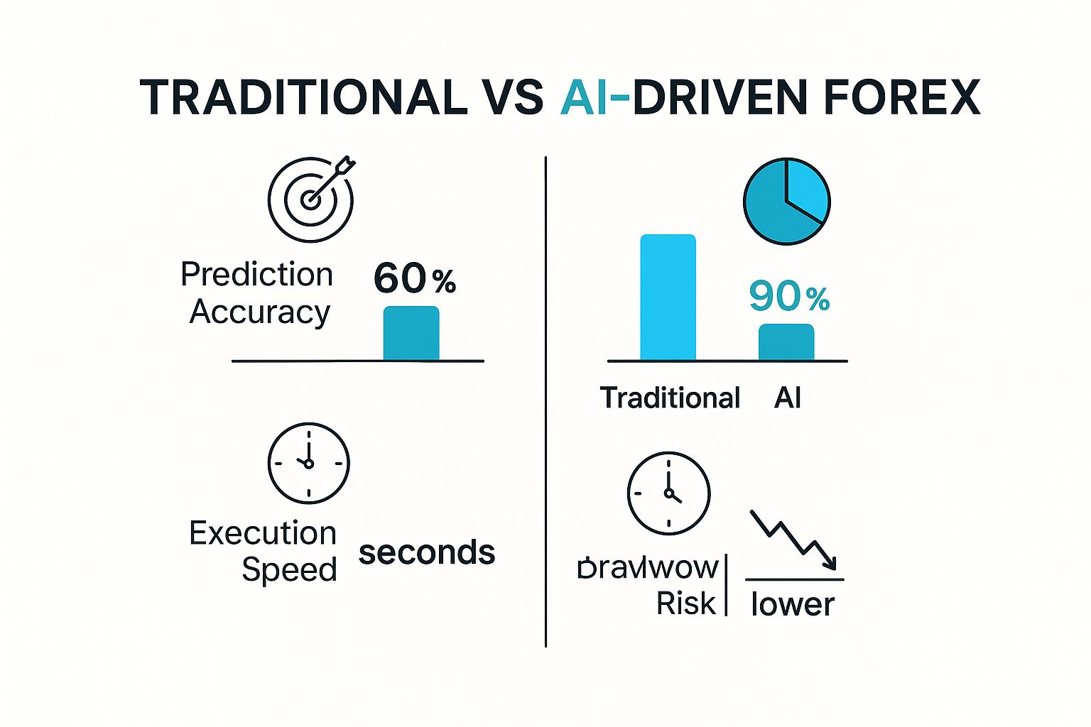 Infographic about ai for forex trading