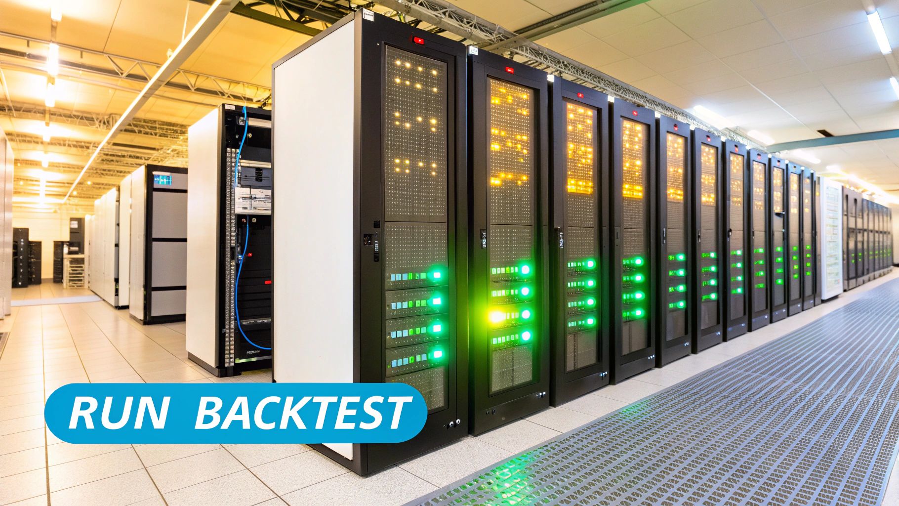 A trader analyzing a chart with multiple indicators during a manual backtest