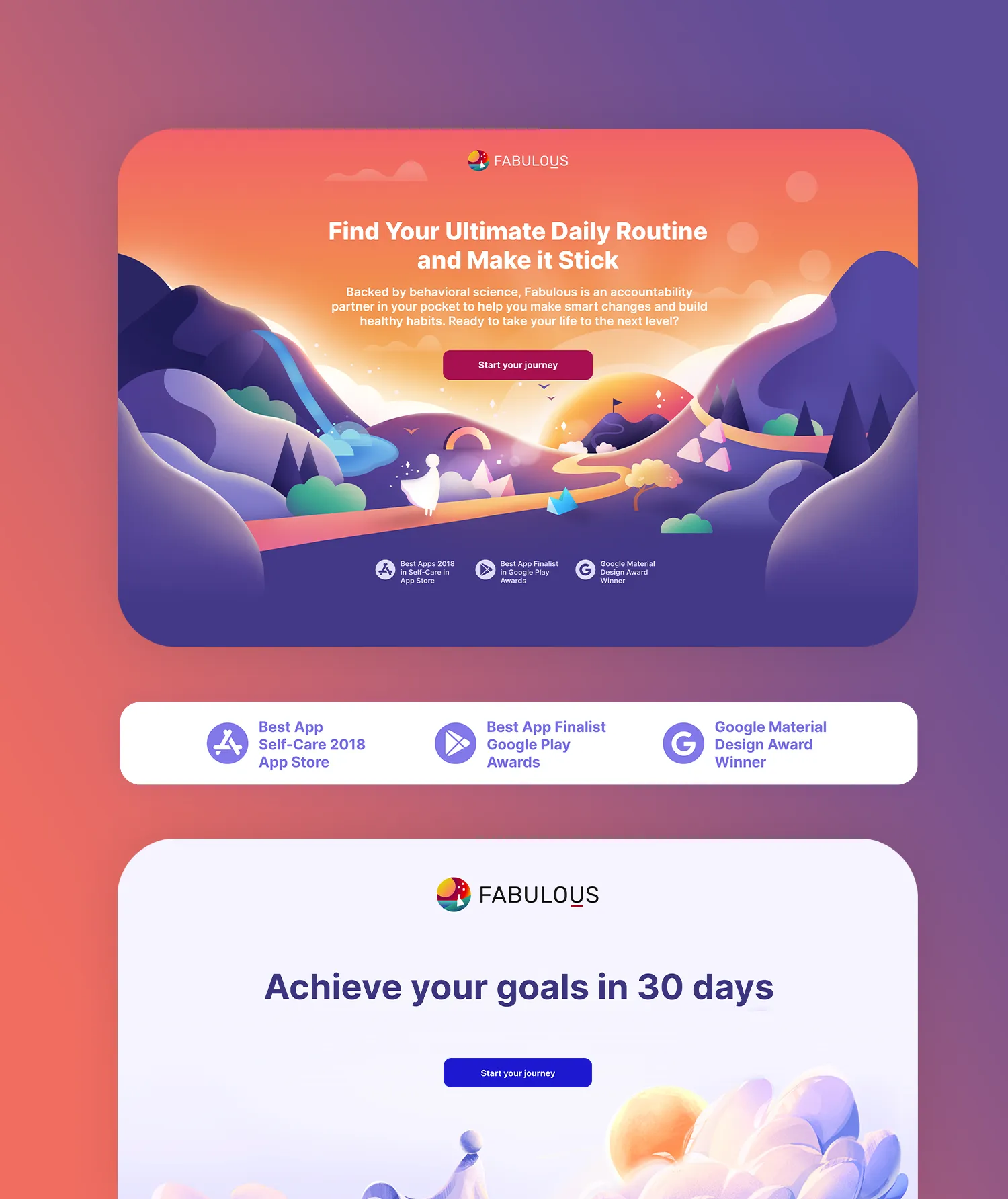 Fabulous Landing Pages