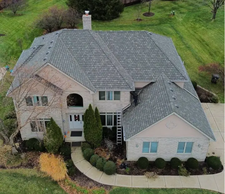 Shingle Roof Installed On Residential Home
