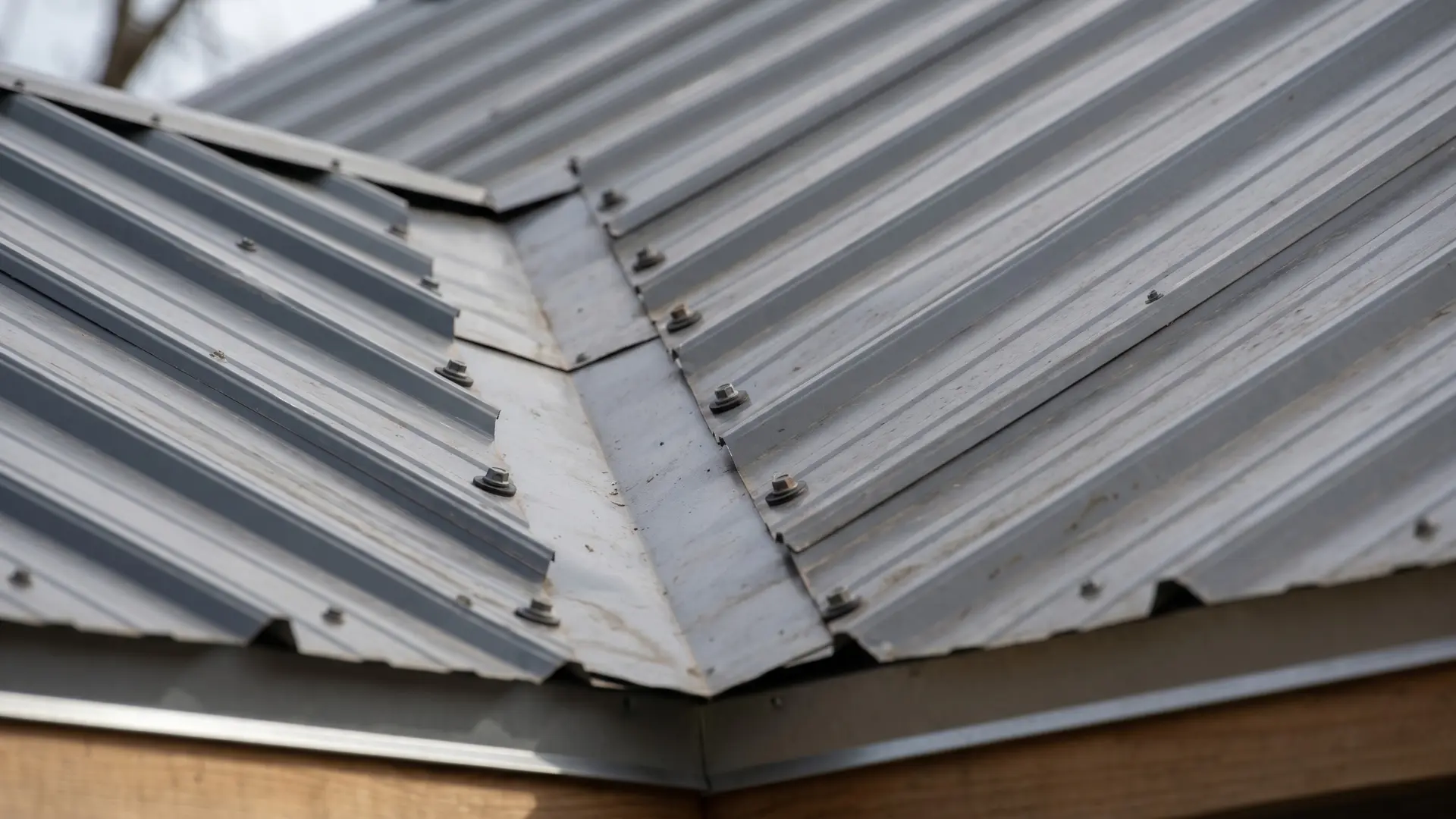 Exposed Metal Fastner Roofing