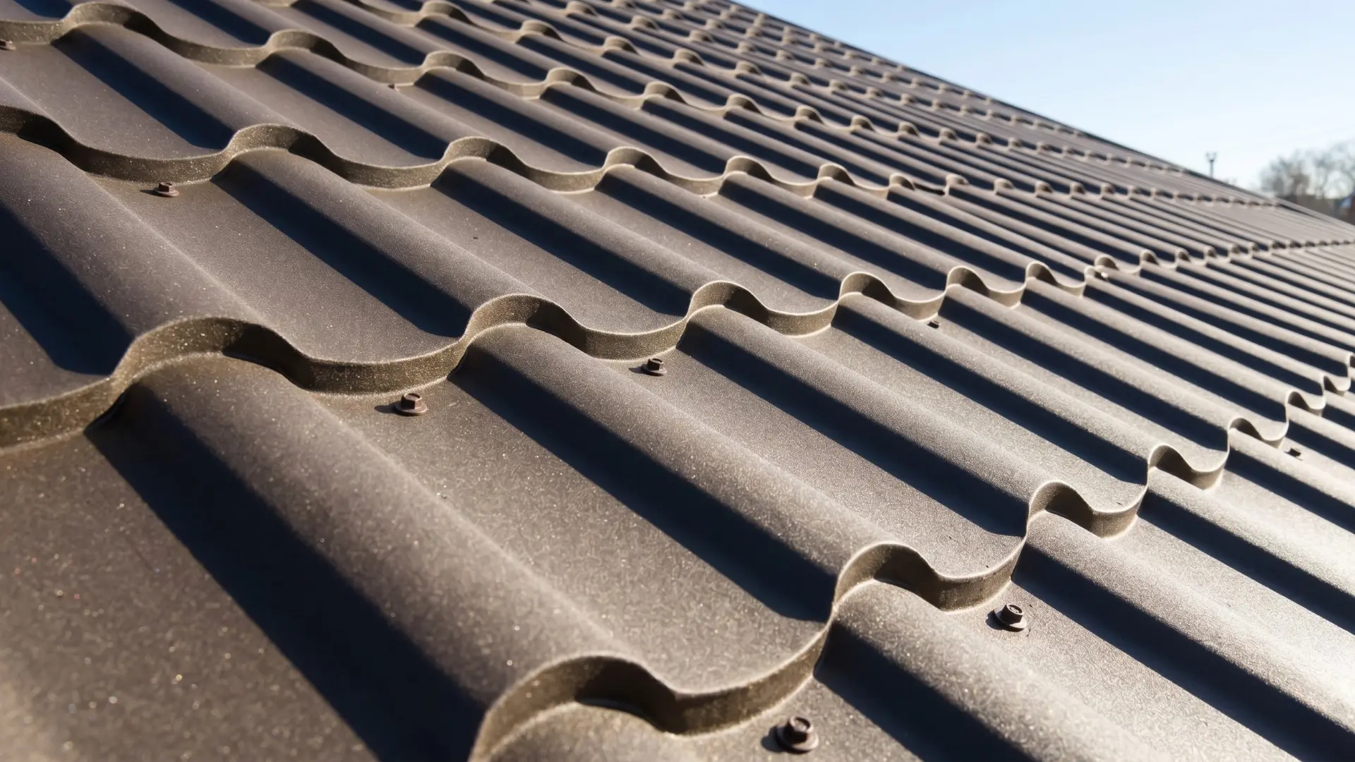 Painted Metal Shingle Roof