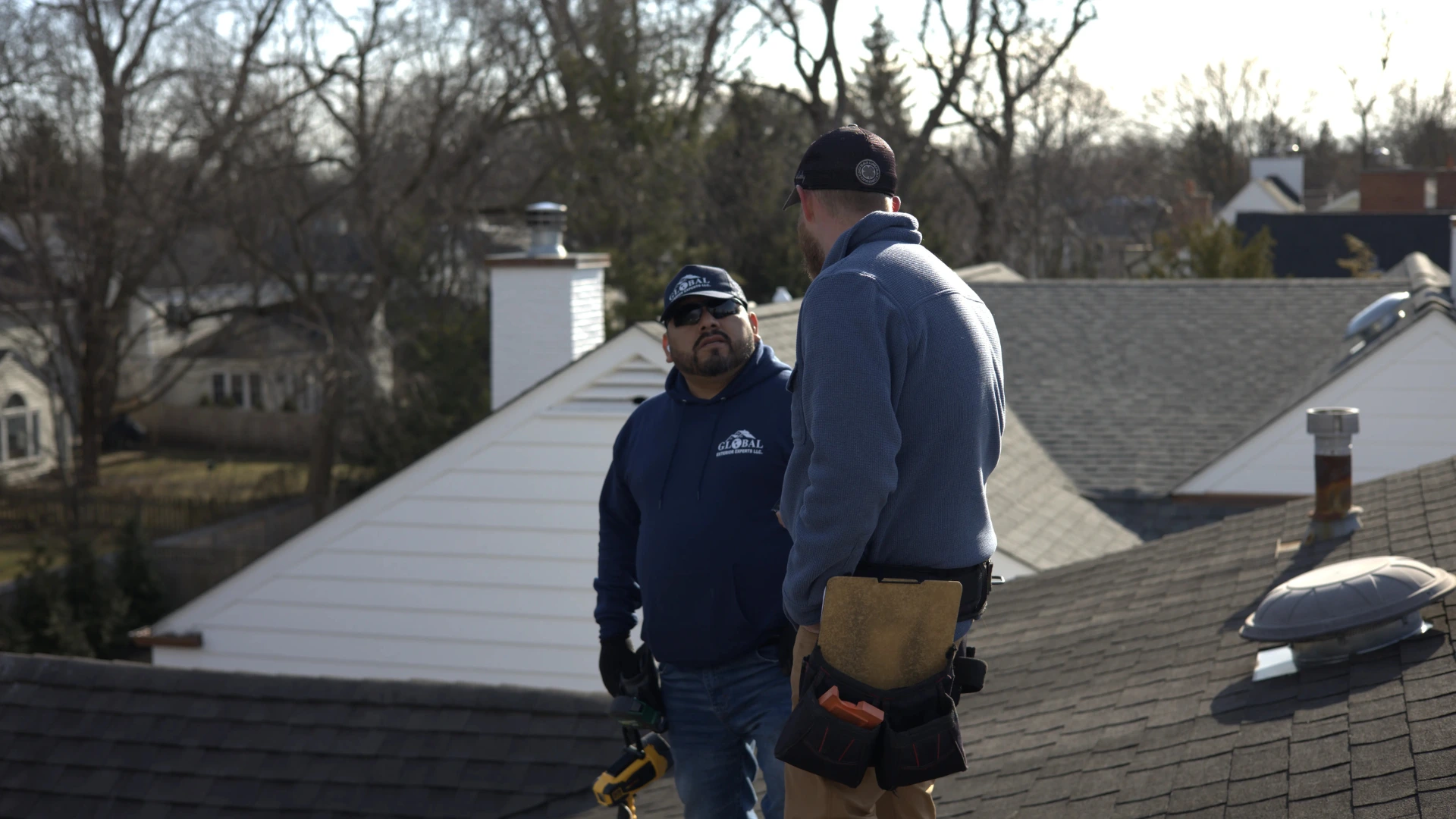 Adjuster Meeting For Residential Roof Claim