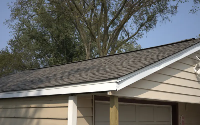 Ridge Vent On Residential Home