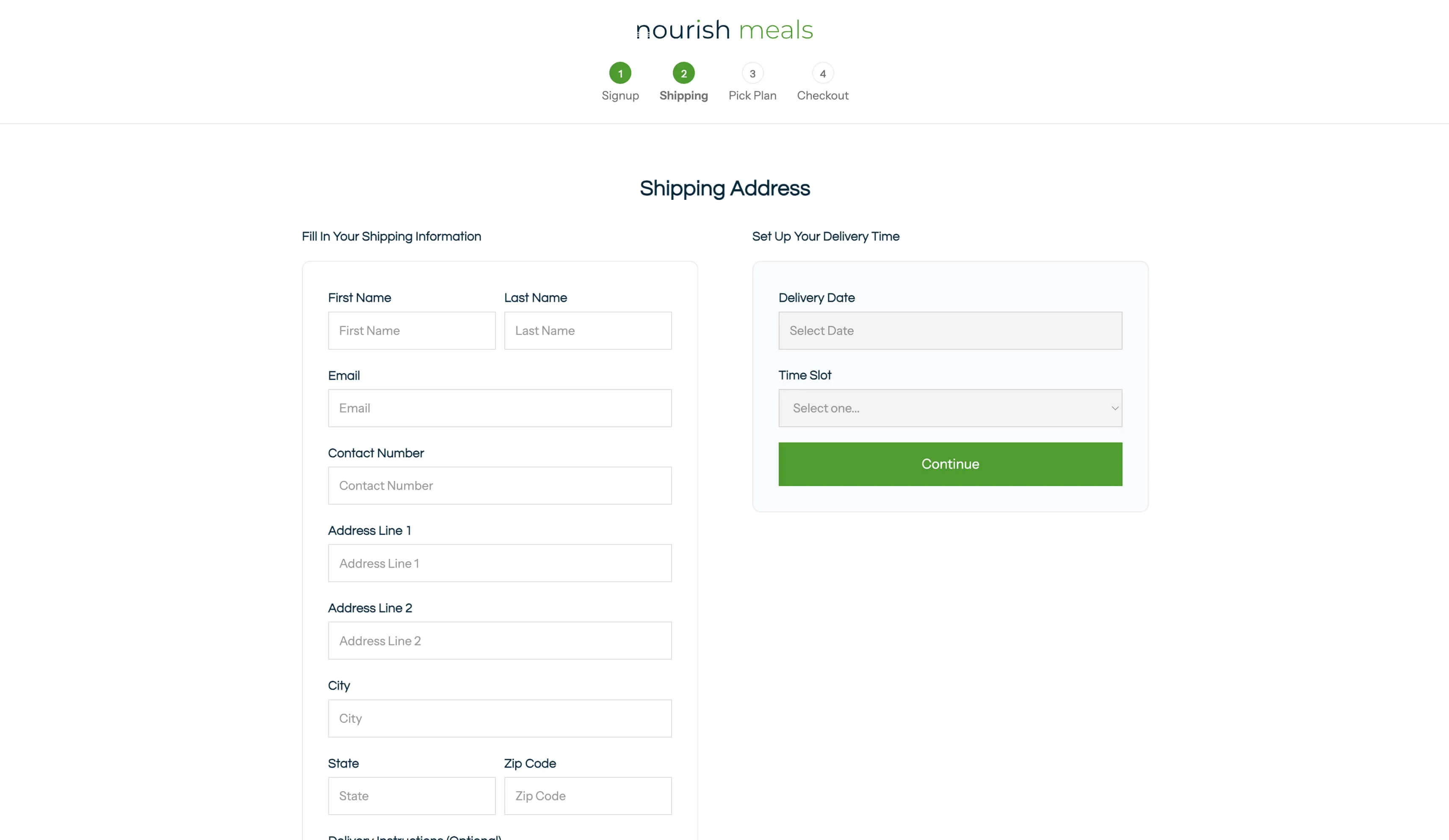 Feature Highlight Image 4 (Nourish Meals)