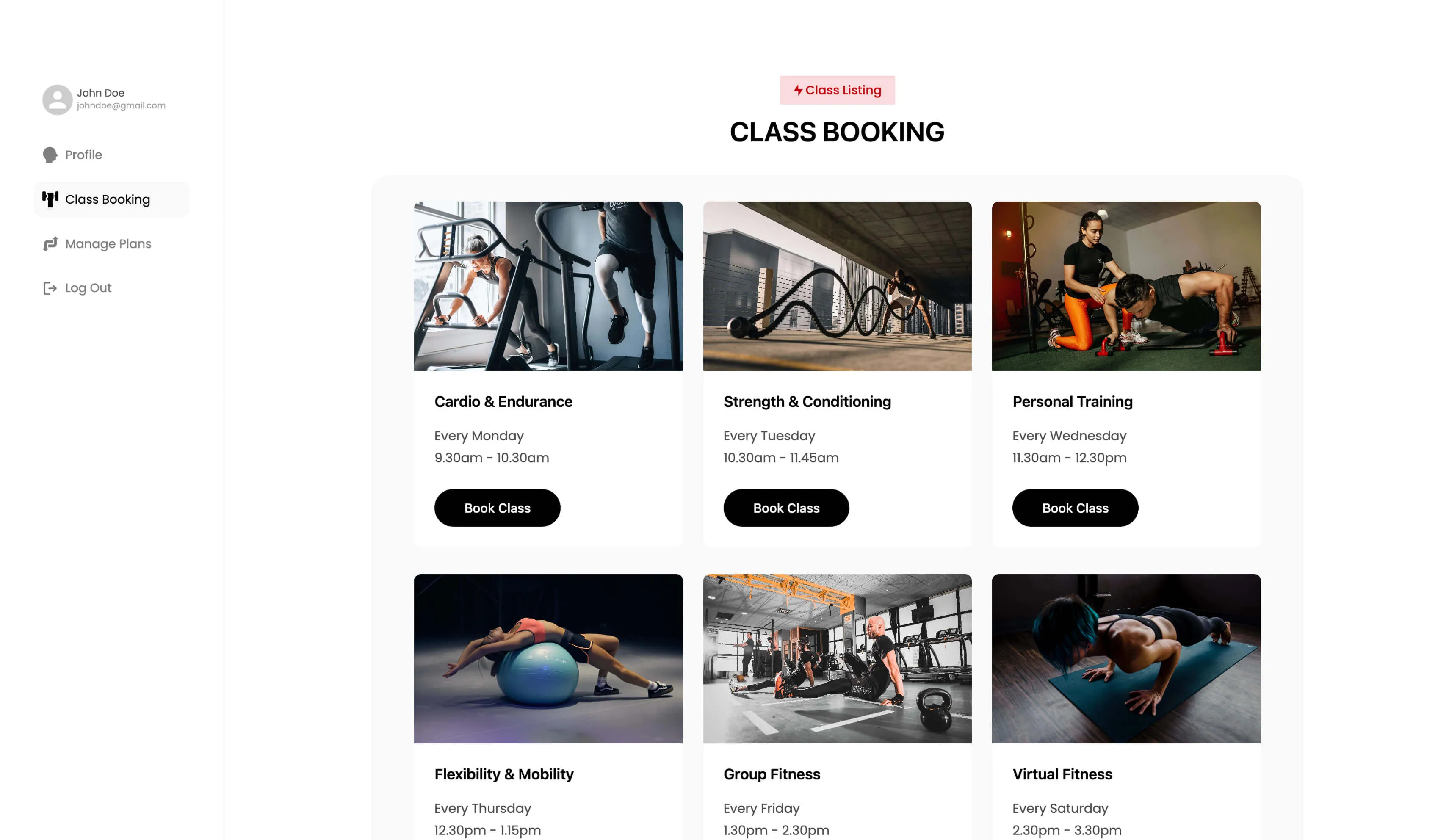 Feature Highlight Image 6 (LvlOne Fitness)