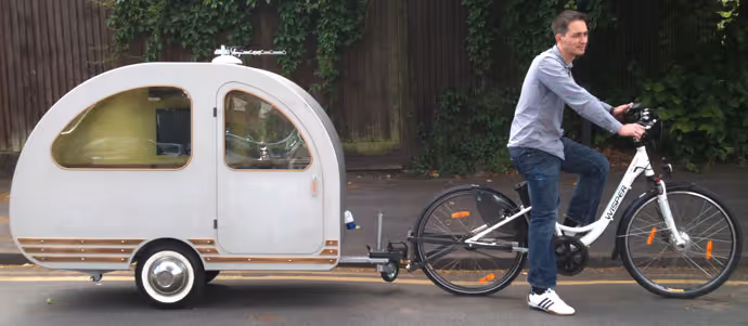 QTvan bicycle caravan trailer