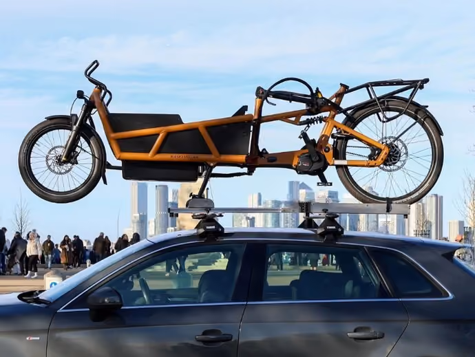 BikeCarGo cargo bike car roof rack