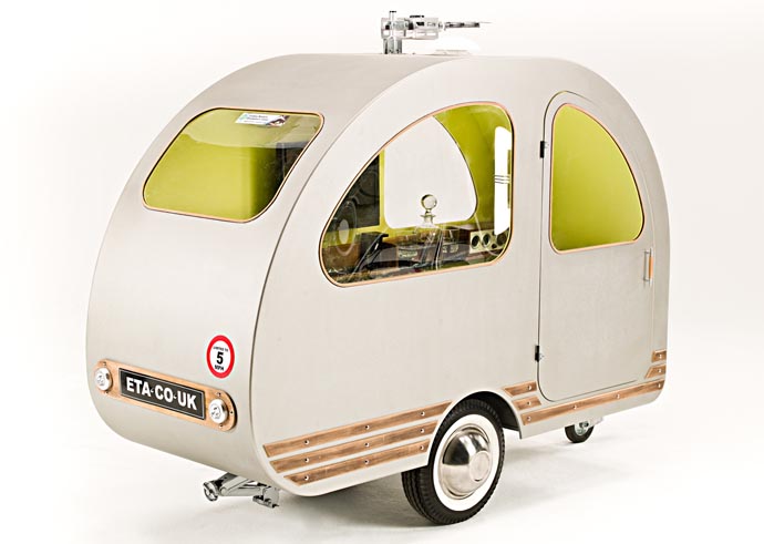 Qtvan bicycle caravan