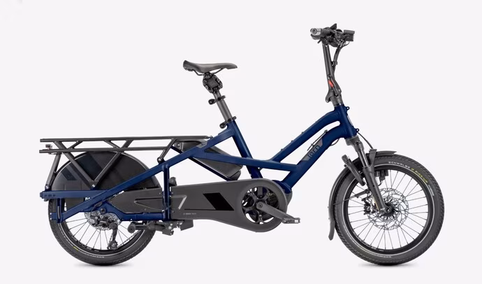 Tern GSD cargo bike in blue