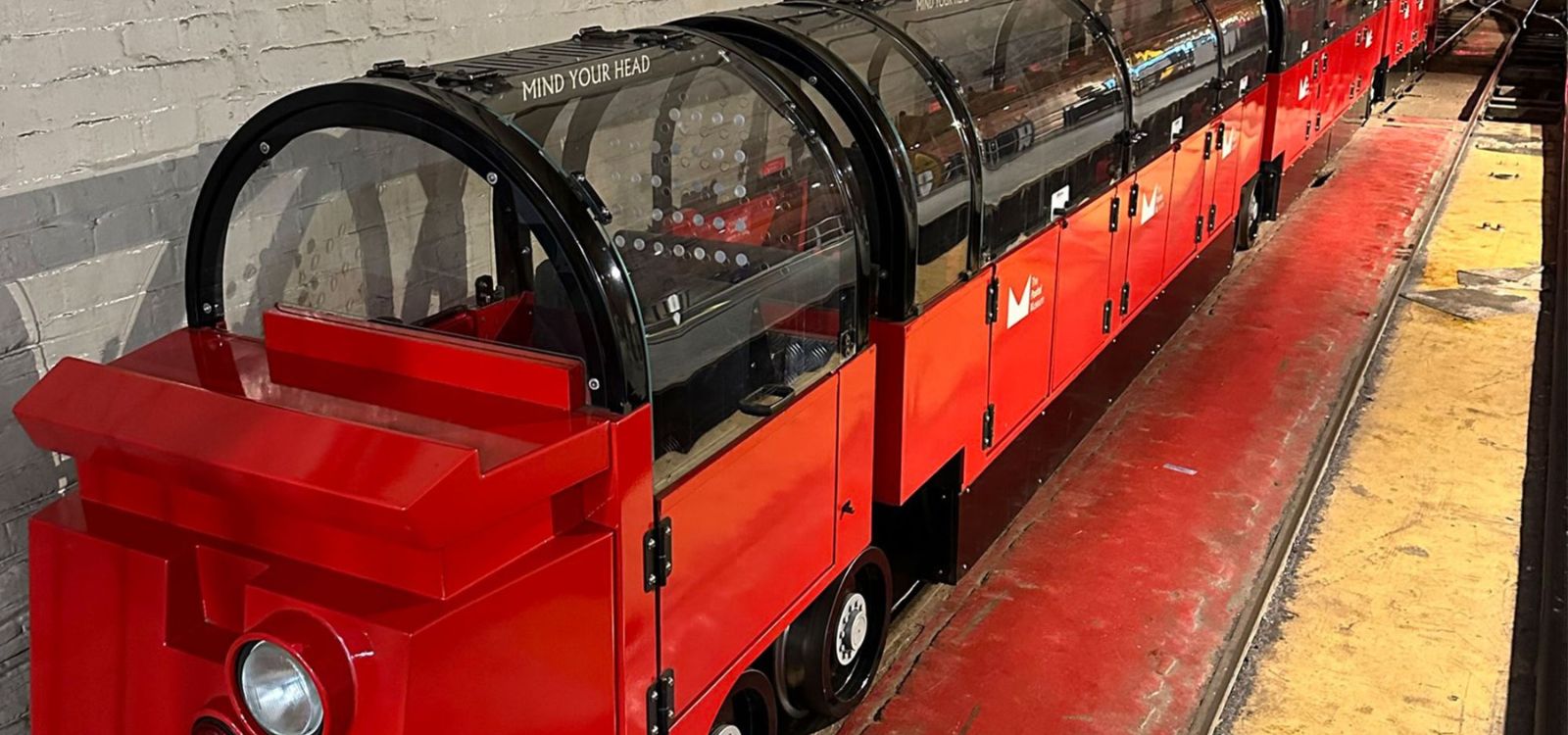 Delivery to the Postal Museum Underground Train