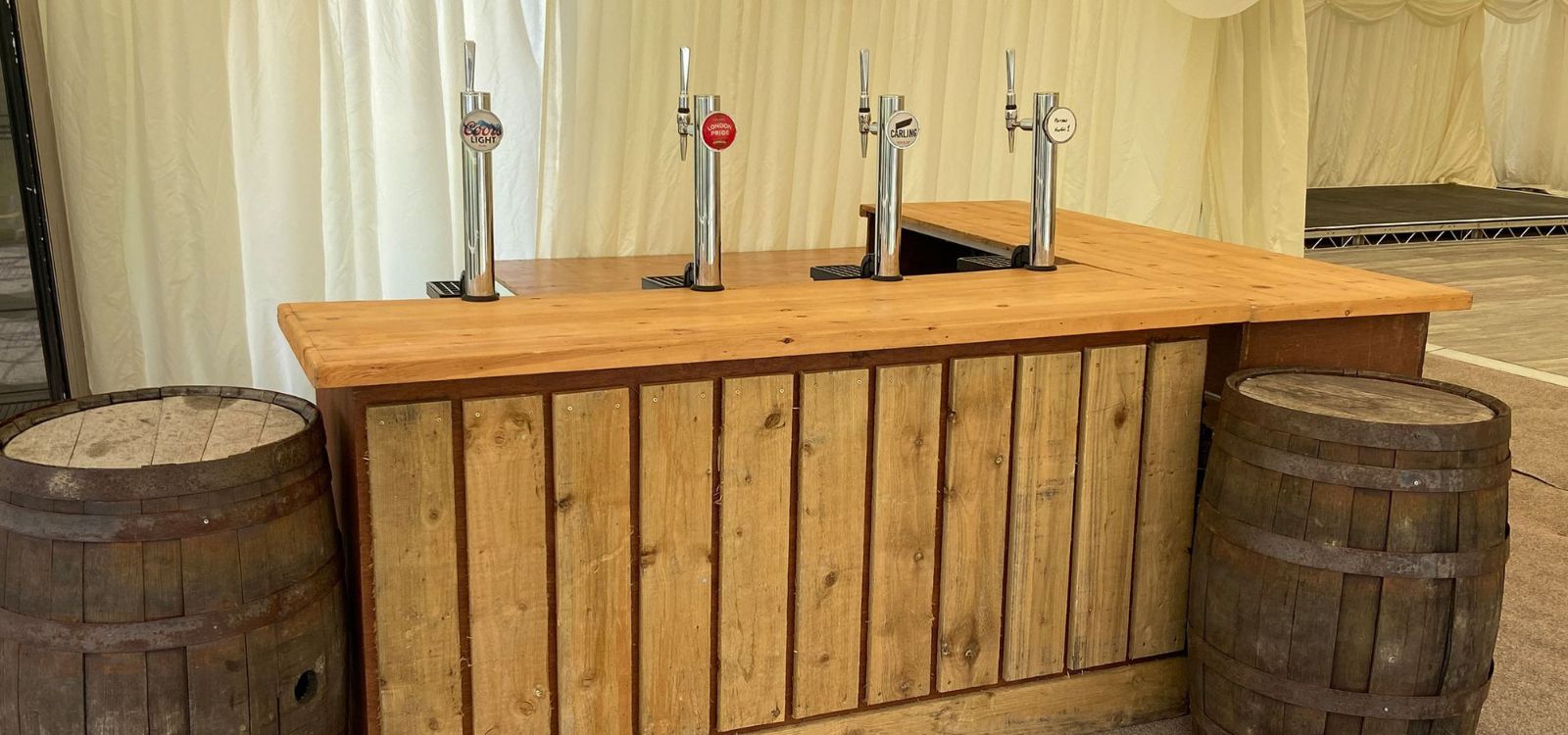 Drinks Taps for a Wedding