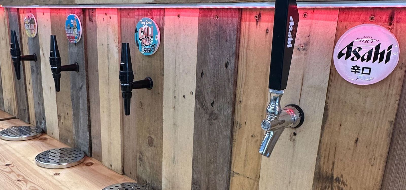 Self Service Tap Wall Bars