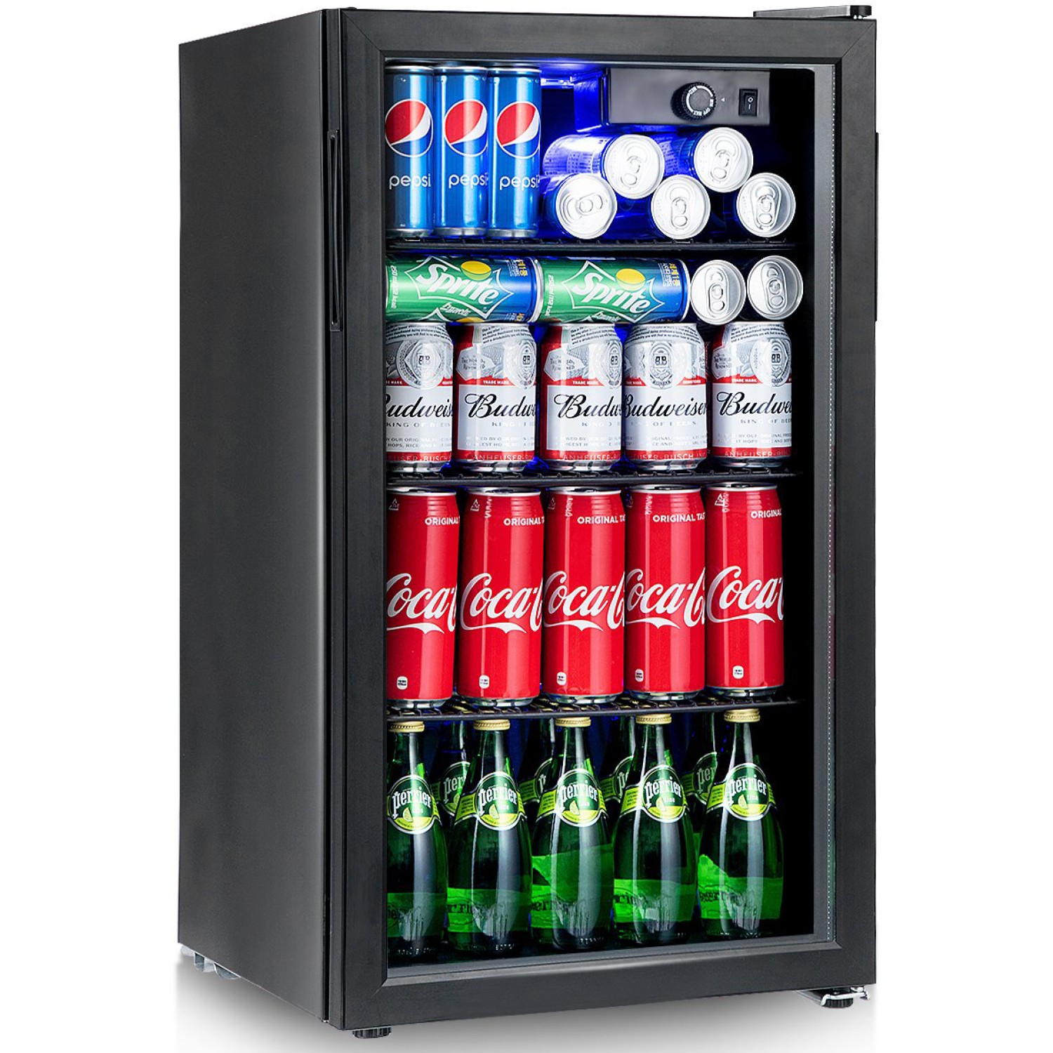 Single 90L Bottle Fridge