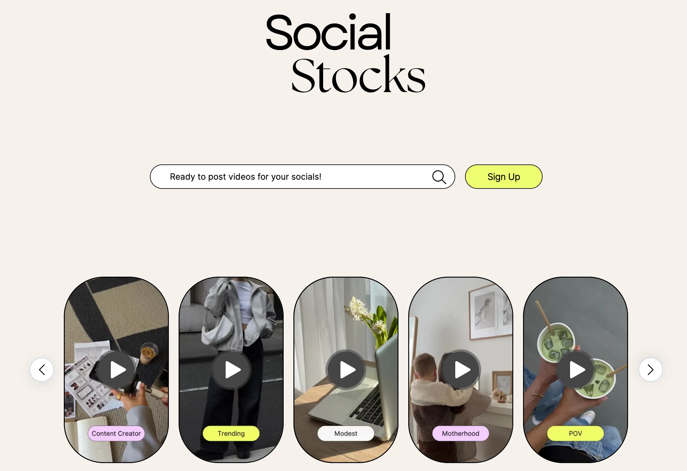 Trending Stock Videos for Social Media