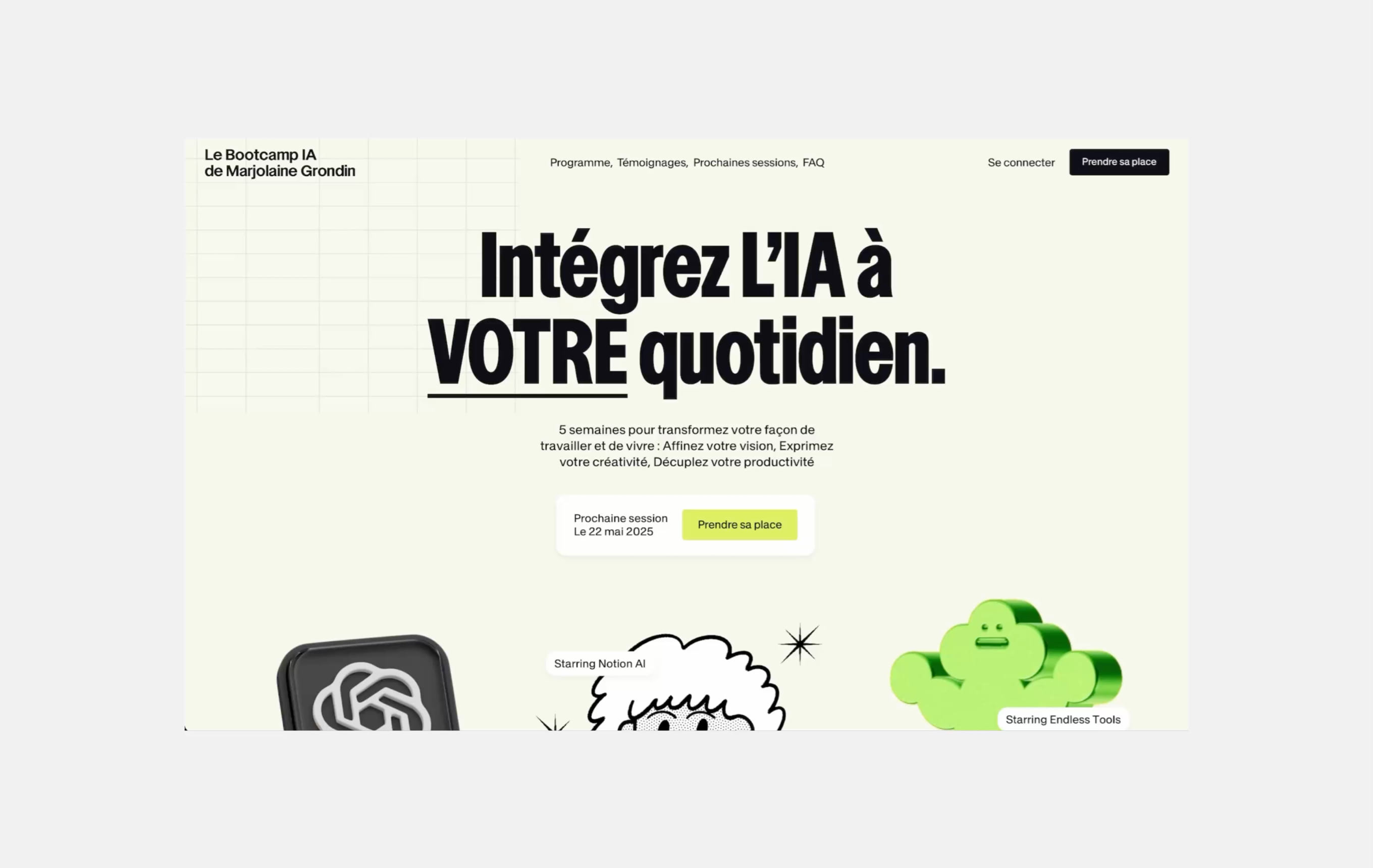 Le Bootcamp IA par Pepperclip Studio