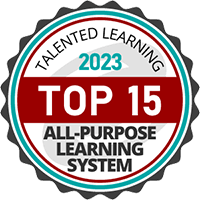 SmarterU LMS is a top 15 all-purpose learning system according to Talented Learning 2023 list by John Leh