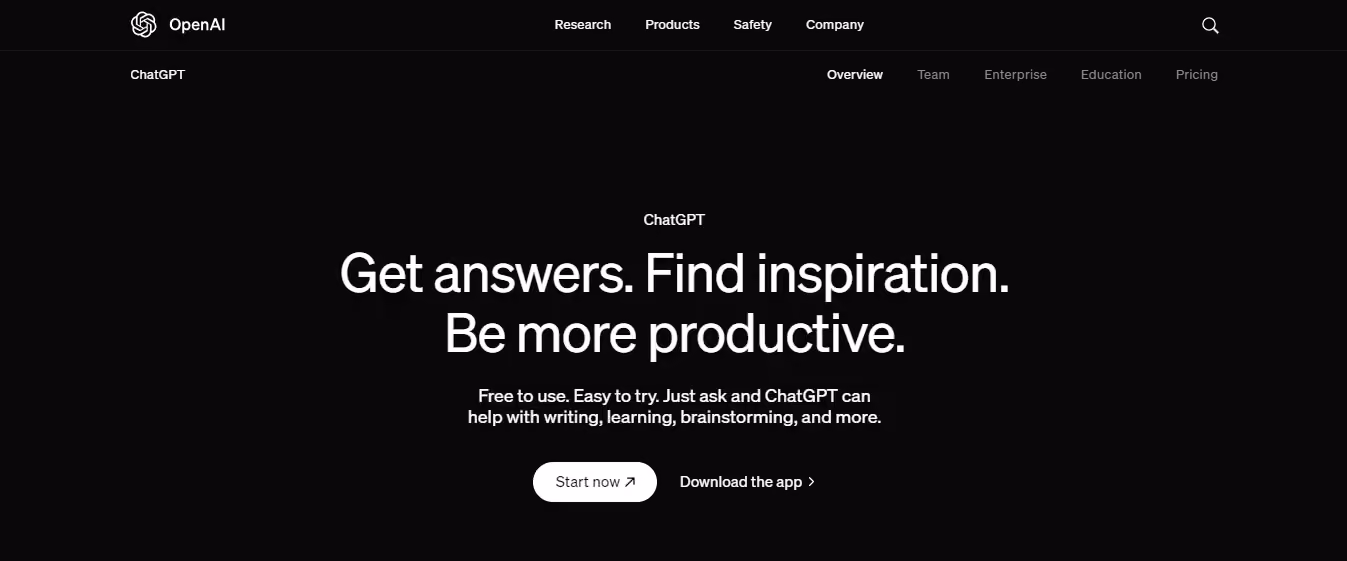 chat gpt - Best AI For Essay Writing