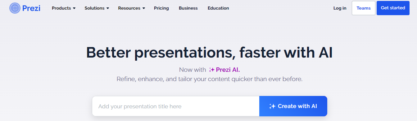 prezi - How Can AI Help Students