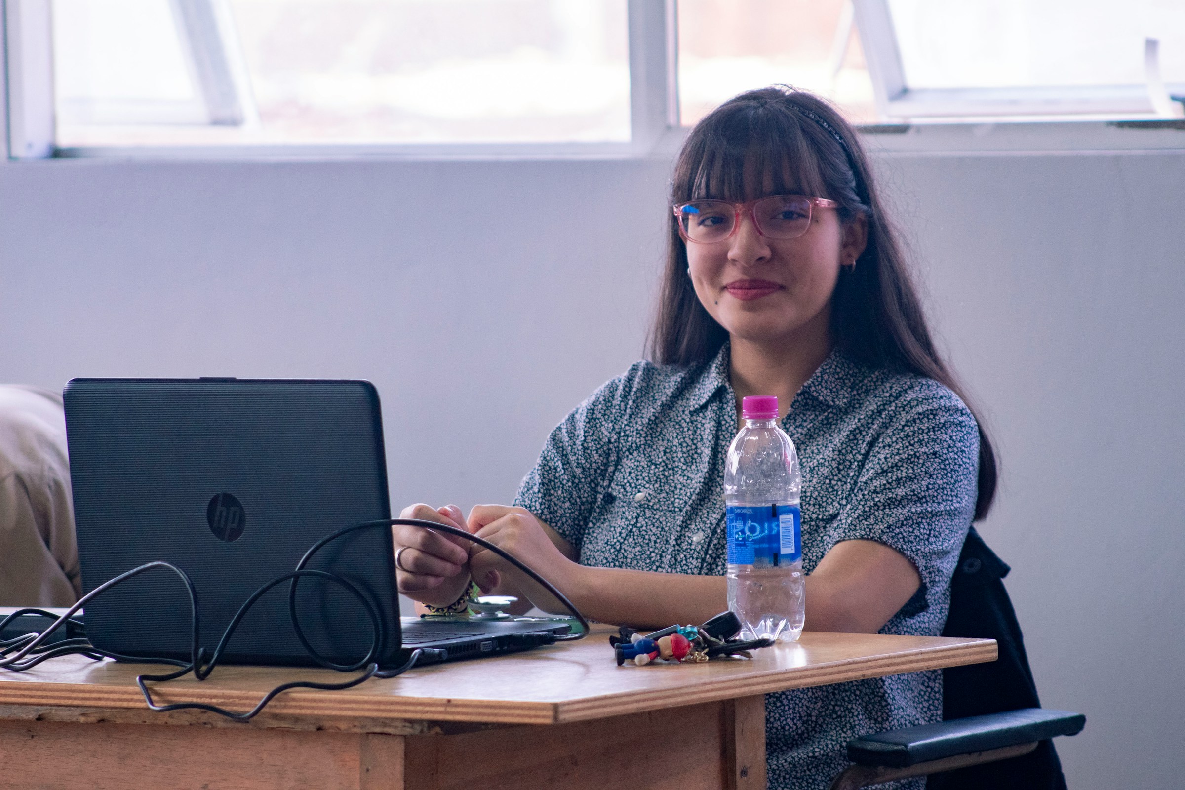 Girl Working On Laptop - Essay Writing Prompts