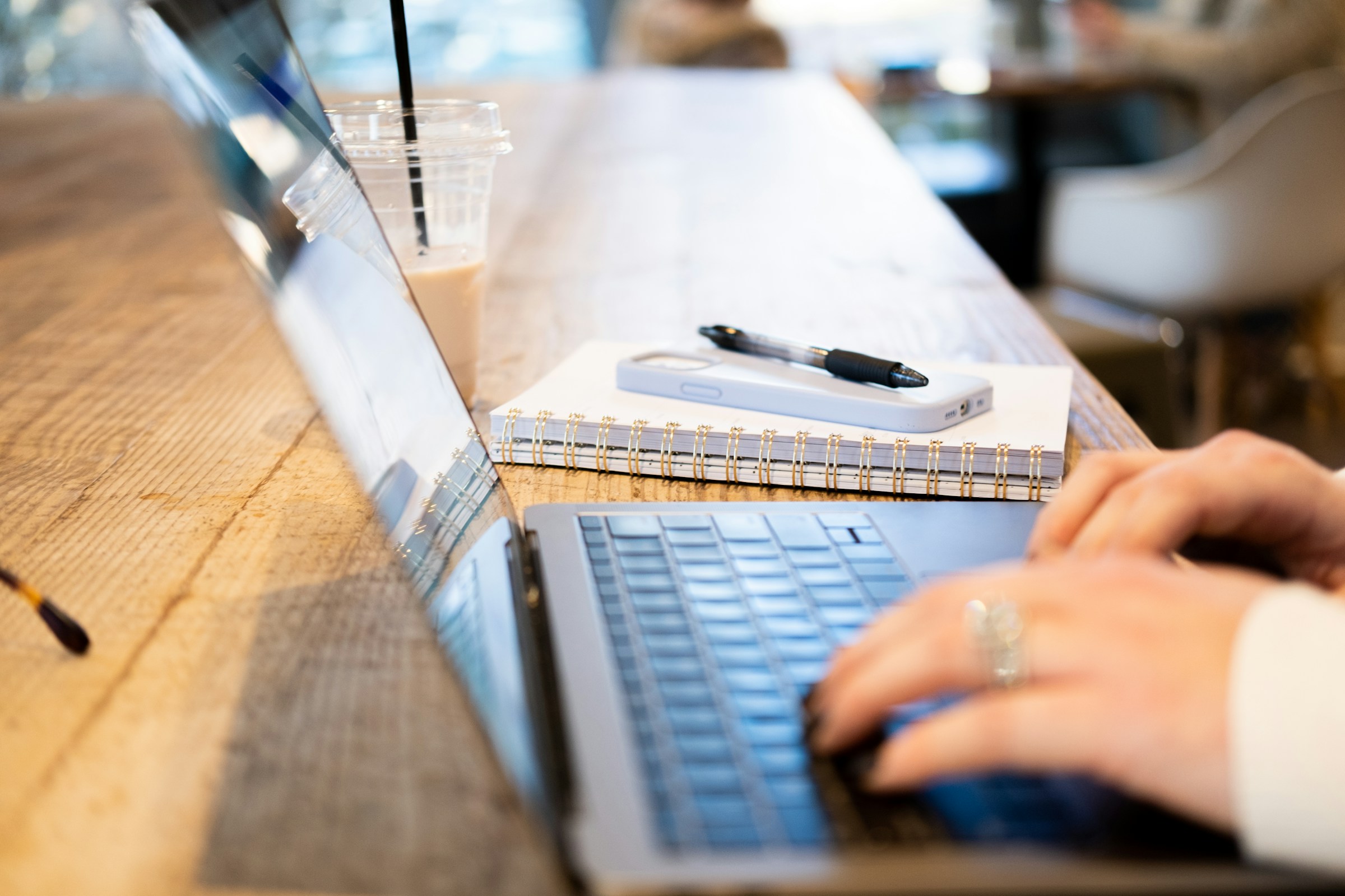 Person Working on Laptop - Best Ways to Start an Essay