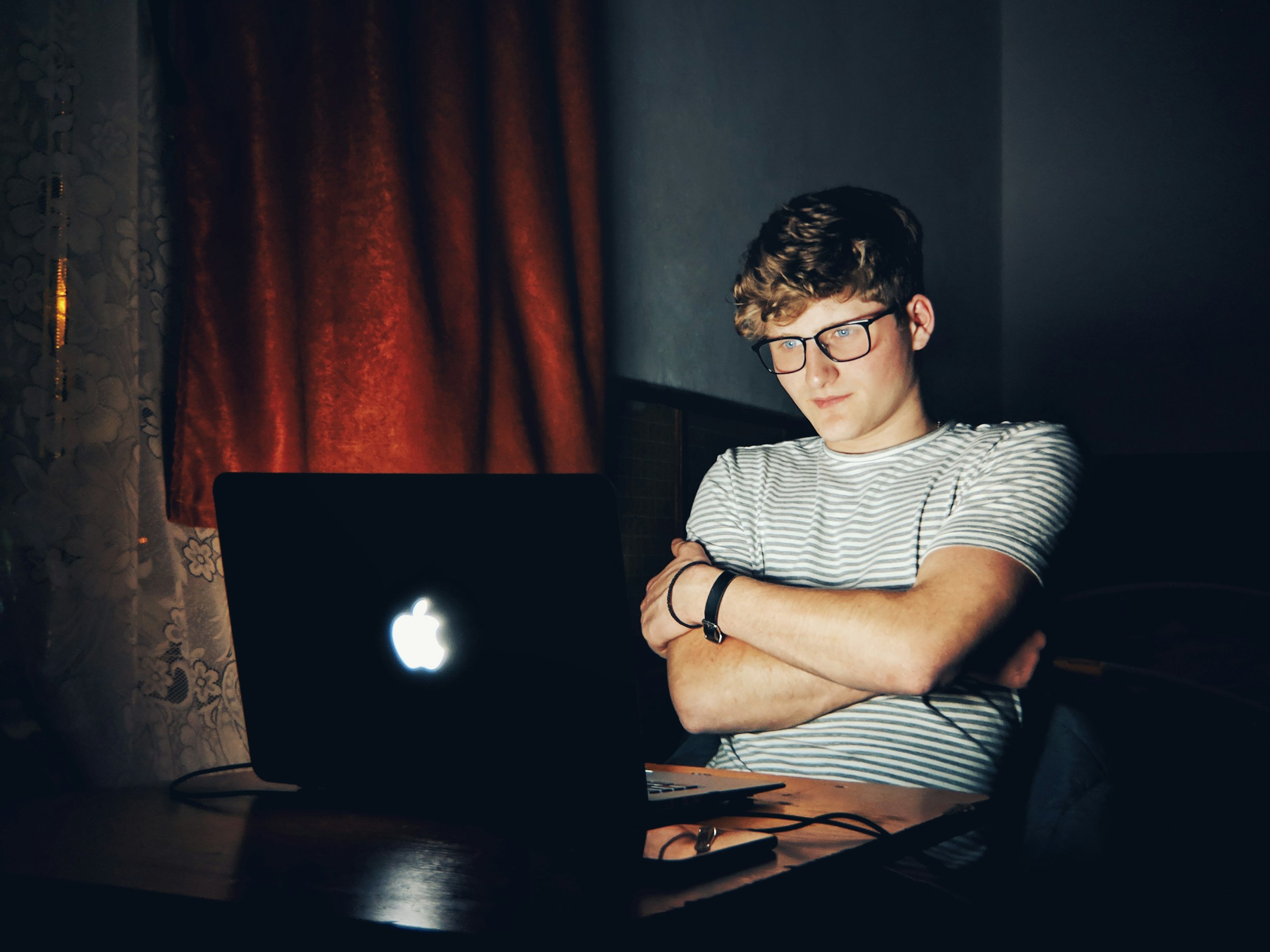 Boy Using Laptop - Best AI For College Students
