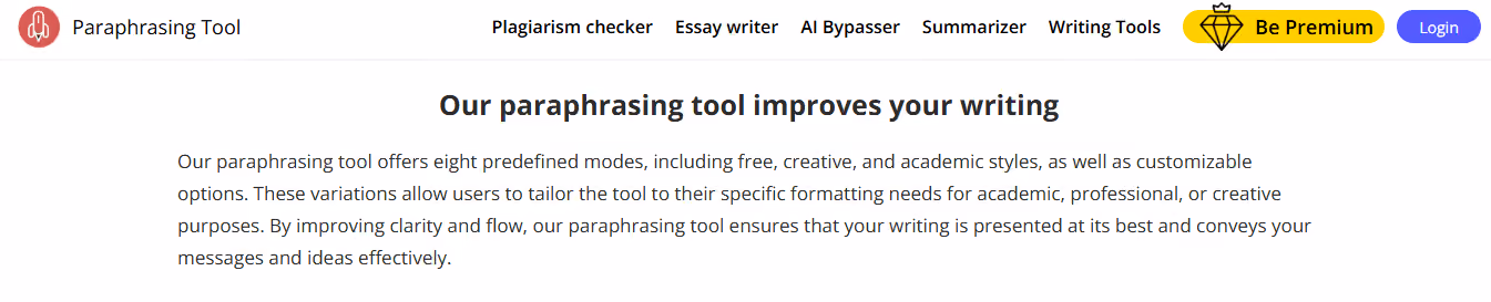 paraphrasing tool ai - Best AI For Essay Writing