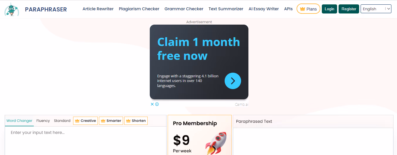 paraphraser - Best AI For Essay Writing
