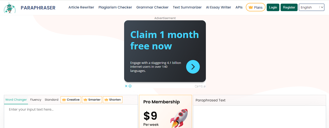 paraphraser - Best AI For Essay Writing