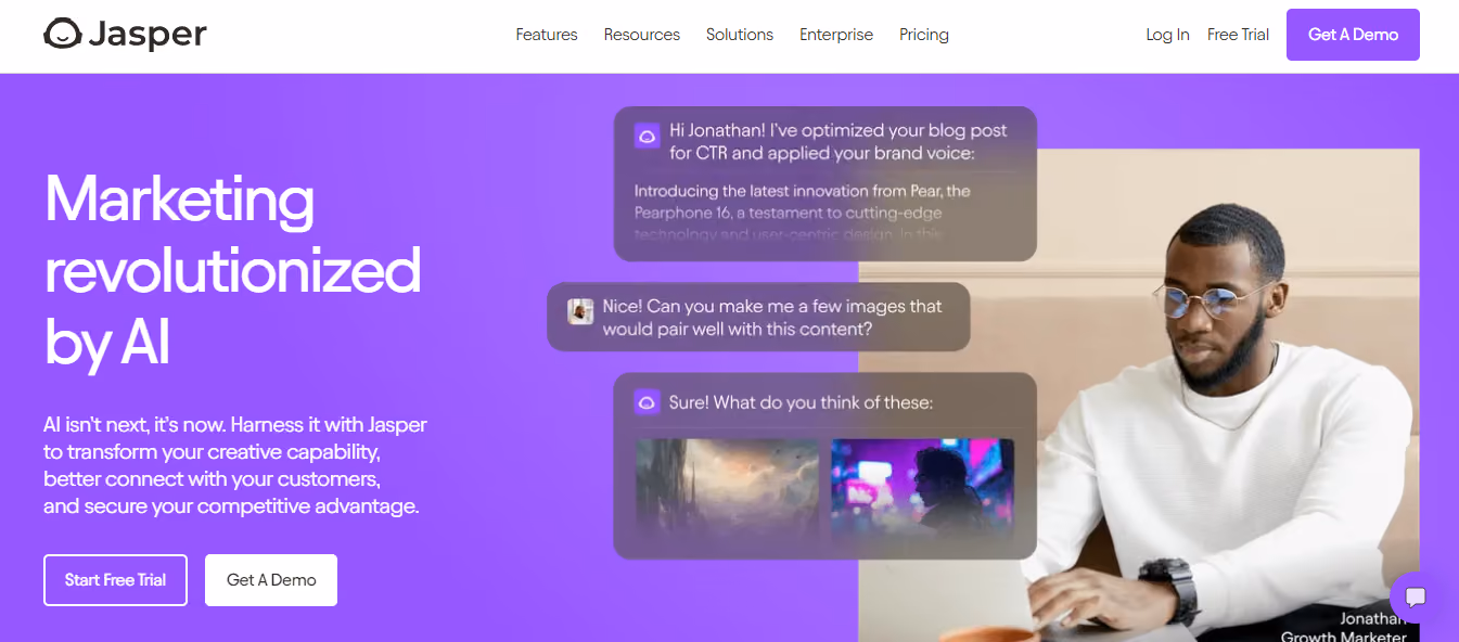 jasper ai - Best AI For Essay Writing