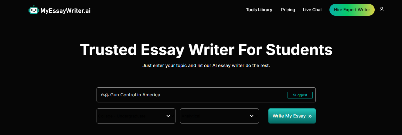 my essay writer - Best AI For Essay Writing