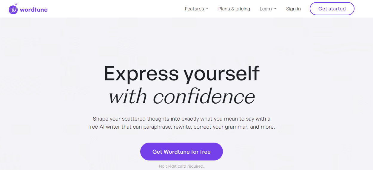 word tune - Best AI For Essay Writing