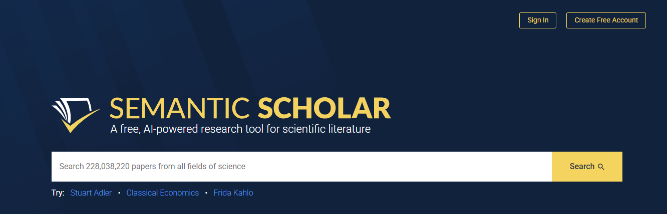 semantic scholar - Free AI For Research Paper Writing