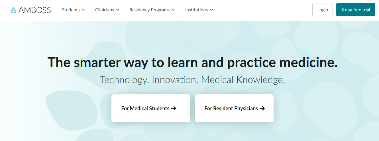 amboss - Best AI For Medical Students