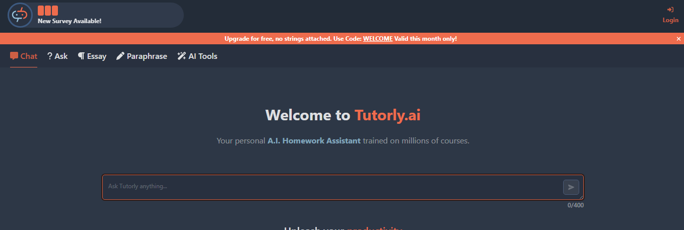 tutorly - AI For Assignment