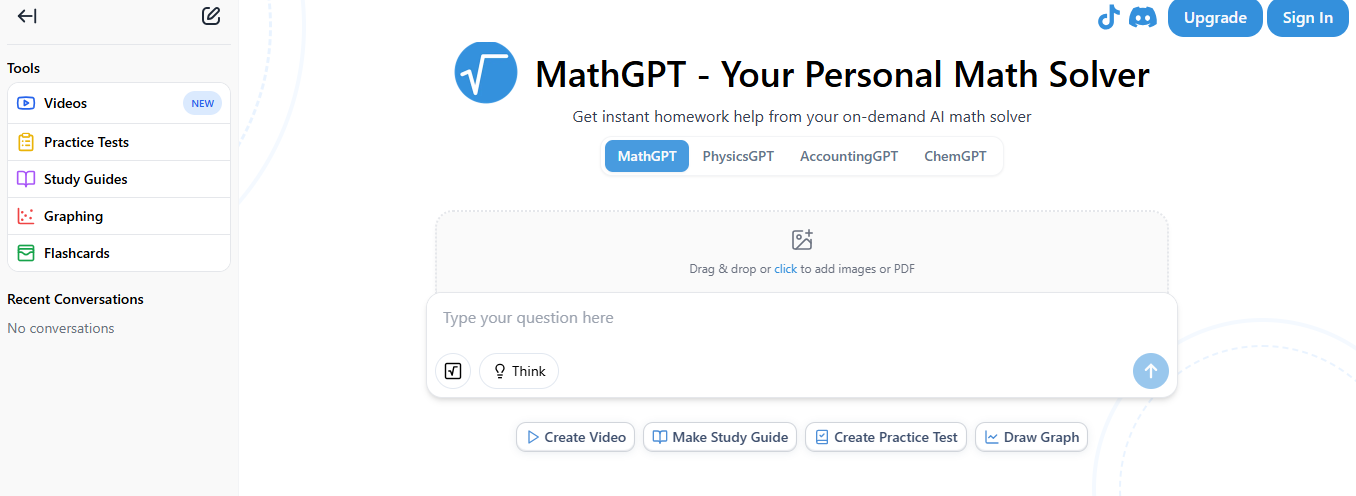 math gpt - Best AI for Homework 