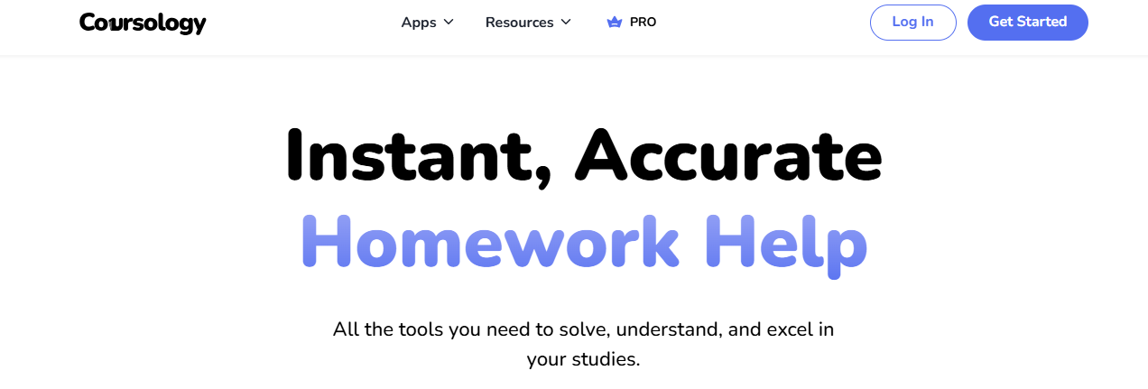 coursology - Best AI for Homework 