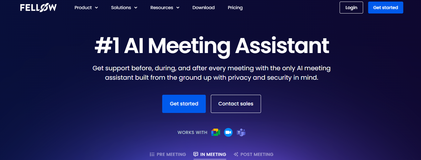 fellow - Otter.AI Alternatives