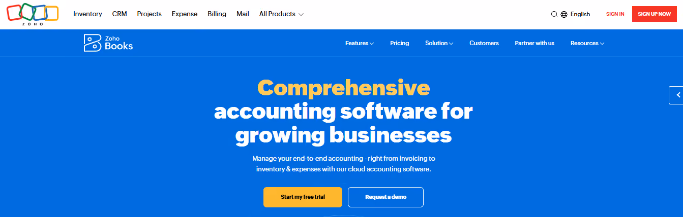zoho books - How to Automate My Business