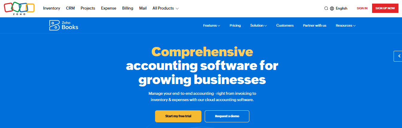 zoho books - How to Automate My Business