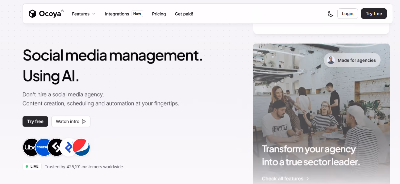 ocoya - How to Automate My Business
