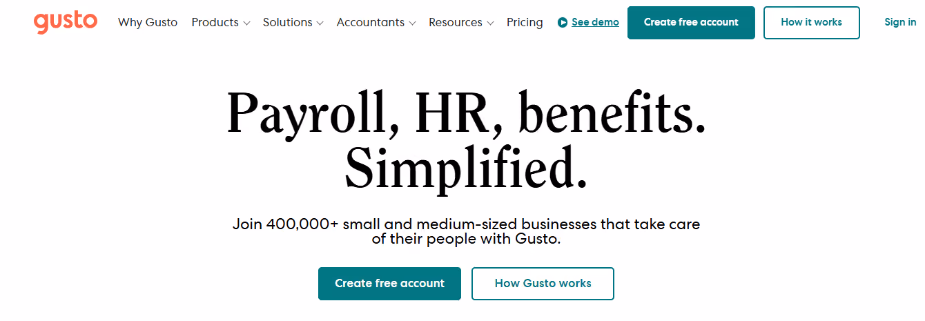 gusto - How to Automate My Business