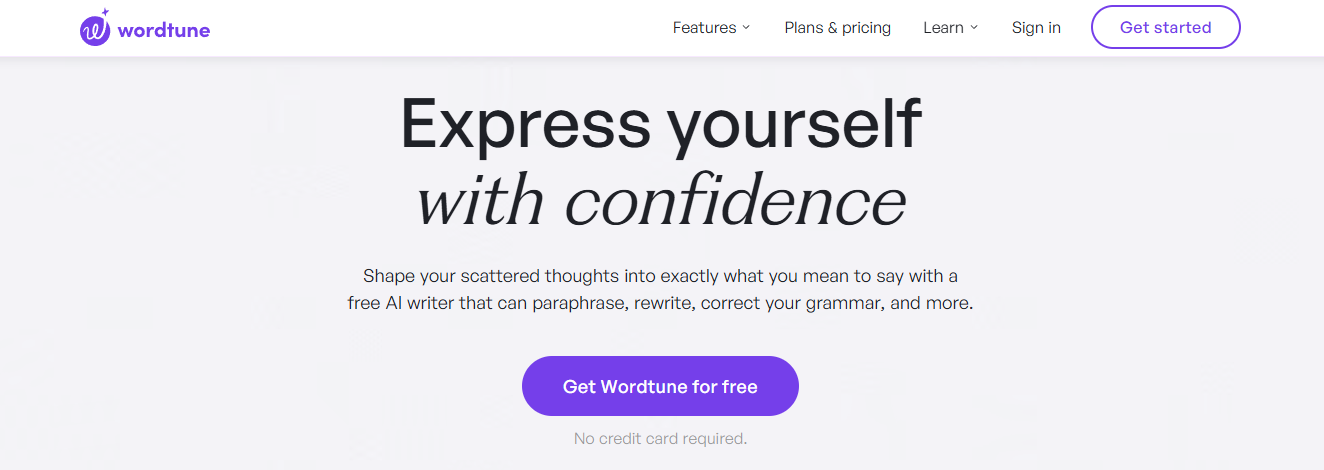 word tune - Best AI Productivity Tools