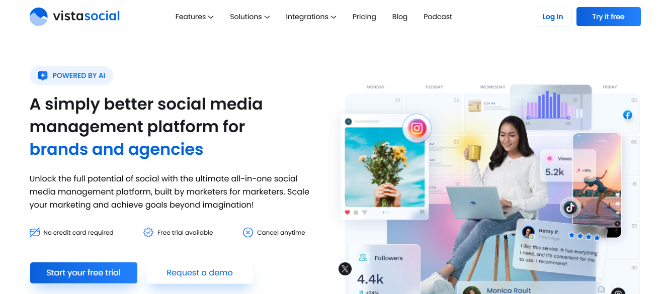 vista social - Best AI Productivity Tools