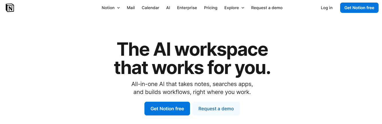 notion - Best AI Productivity Tools