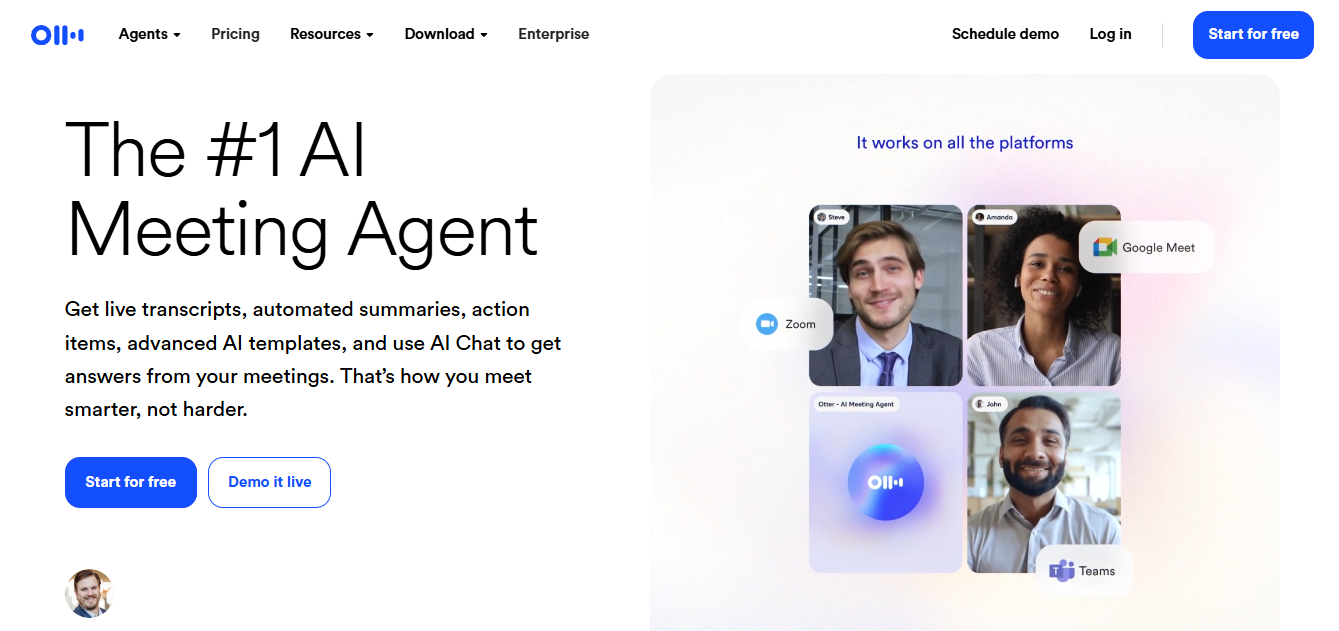 otter - Best AI Productivity Tools