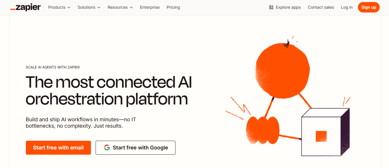 zapier - Best AI Productivity Tools