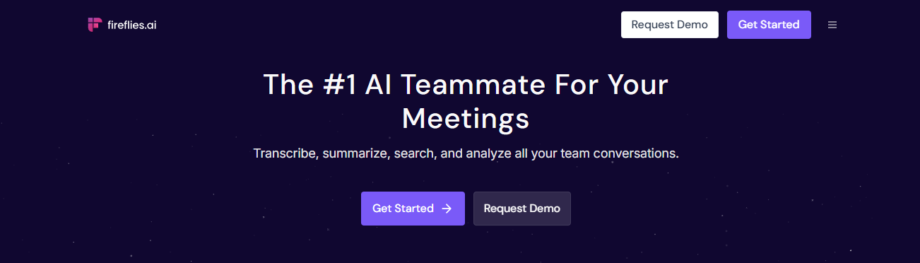 fireflies - Best AI for Project Management