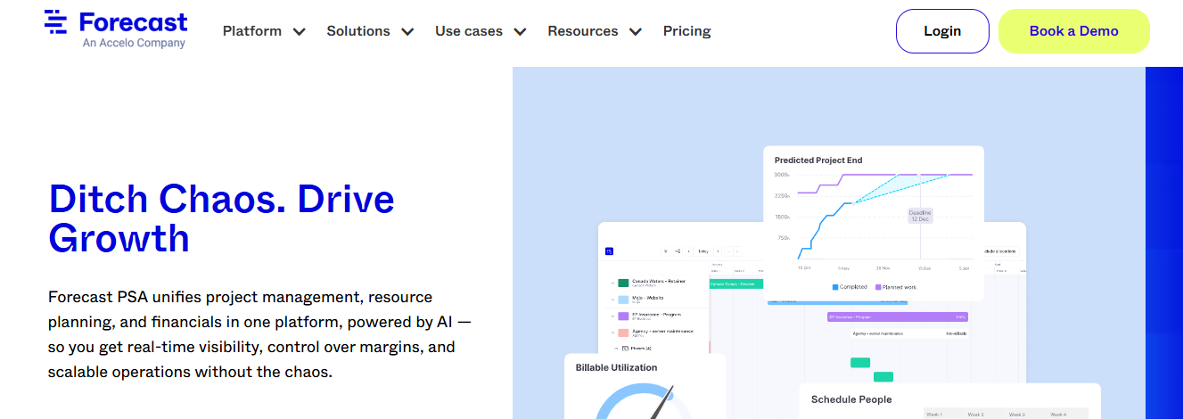 forecast - Best AI for Project Management